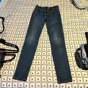 Madewell High Rise Skinny Jeans